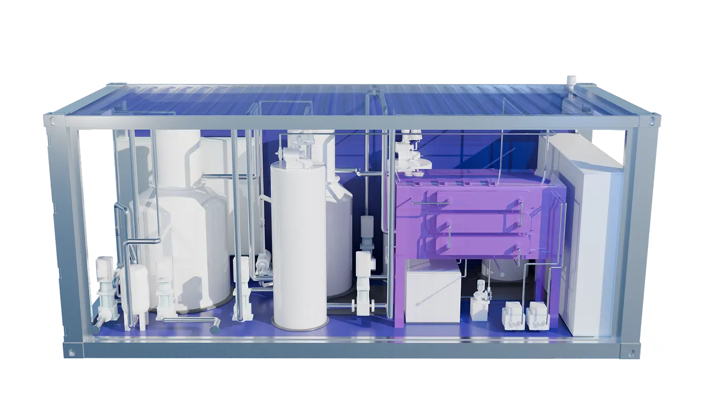 Highlight of the destruction engine in the 3D rendering of ForeverGone