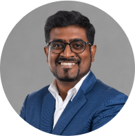 Headshot of Govind Alagappan, COO at Gradiant