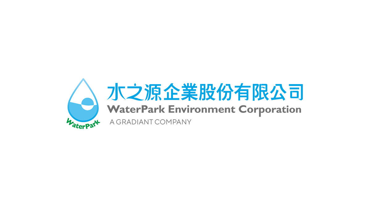 Logo of WaterPark Environment Corporation, a Gradiant company.